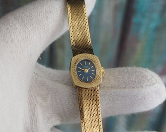 ANKRA-   tiny Vintage German mechanical wind up women's , vintage mechanical wind up watch