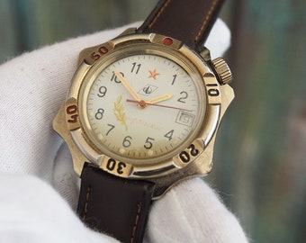 Vostok Komandirskie - Vintage mechanical wind up  Men's Watch Wostok-Komandirskie