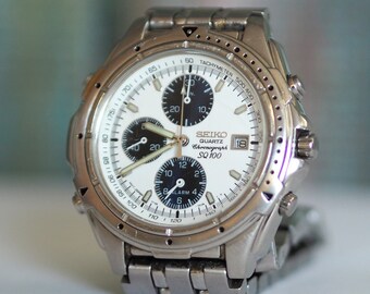 Seiko 7t32 Watch | Etsy