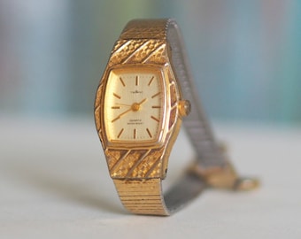 Quartz Gold Century Vintage Wrist Ladies Mid Women Women Etsy Wristwatch - Watch DUGENA Watch Plated