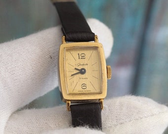 Gub-Glashütte - vintage  German mechanical wind up Women's Watch Gub-Glashütte 1960's - mint condition, unworn