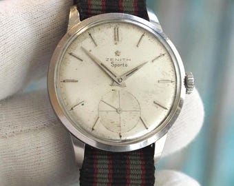 ZENITH Sporto - Swiss  made mechanical wind up men's watch Zenith, ref.9449305,34mm  stainless steel case