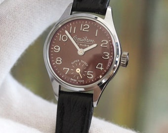 OMIKRON - Vintage Swiss made women&#39;s watch Omikron 1970&#39;s , mint condition, unworn, mechanical swiss made women&#39;s watch OMIKRON