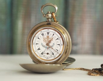 DENT LONDON Ottoman Antique Pocket Watch 