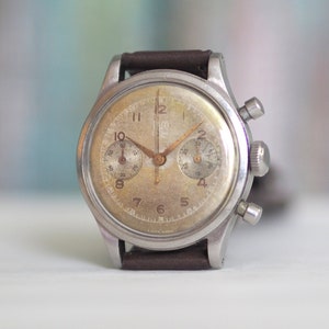 PACO - 1950s Vintage  Swiss Chronograph watch, cal. Valjoux 92, ref.63282