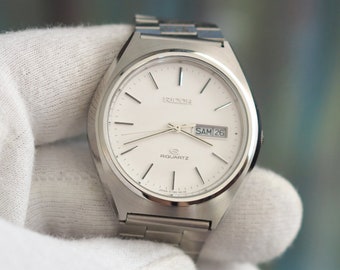 RICOH - vintage Japan Quarz Herrenuhr - neuwertig, ungetragen