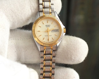 ADAC Oyster - Japanese Quartz Women's Watch ADEC, Mint, Unworn - Etsy
