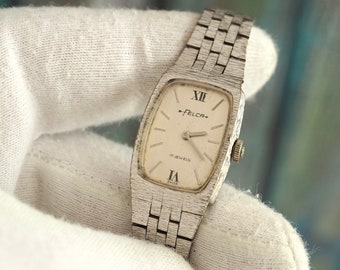 FELCA - Swiss made mechanical wind up  bracelet Women's Watch  , vintage Swiss women's watch