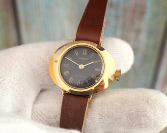 ANKER German mechanical wind up Women's Watch , vintage German mechanical wind up women's watch