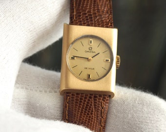 Omega De Ville-  Swiss made mechanical wind up women's  watch OMEGA- 1970's , ref.511.342 cal.465