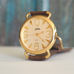jobo - large quartz   women&#39;s Watch - mint condition, unworn, quartz women&#39;s watch, gift for her, mint condition