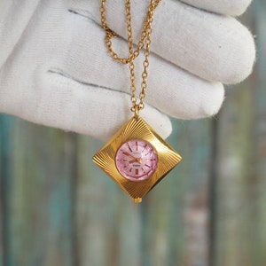 CHAIKA -  Vintage  Ladies  pendant/necklace  mechanical wind up Watch , vintage   necklace watch