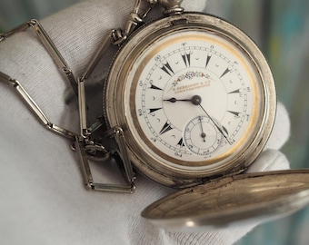 K. Serkisoff & Co  - Rare Victorian Ottoman pocket watch K.Serkisoff   Constantinople (Billodes/Zenith movement)  -19th century