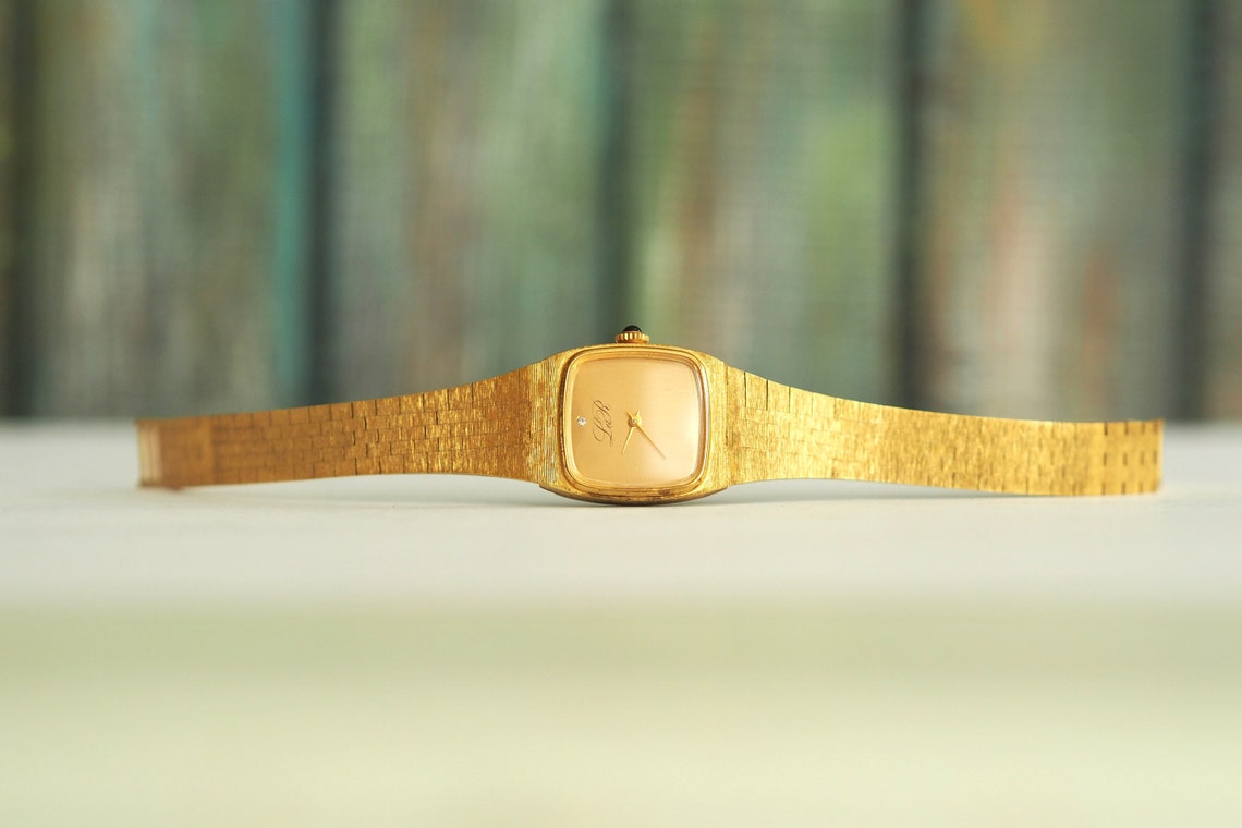 LaR -  vintage Swiss  made bracelet mechanical wind up   women's watch, mint condition, unworn, photo 2 sur 3