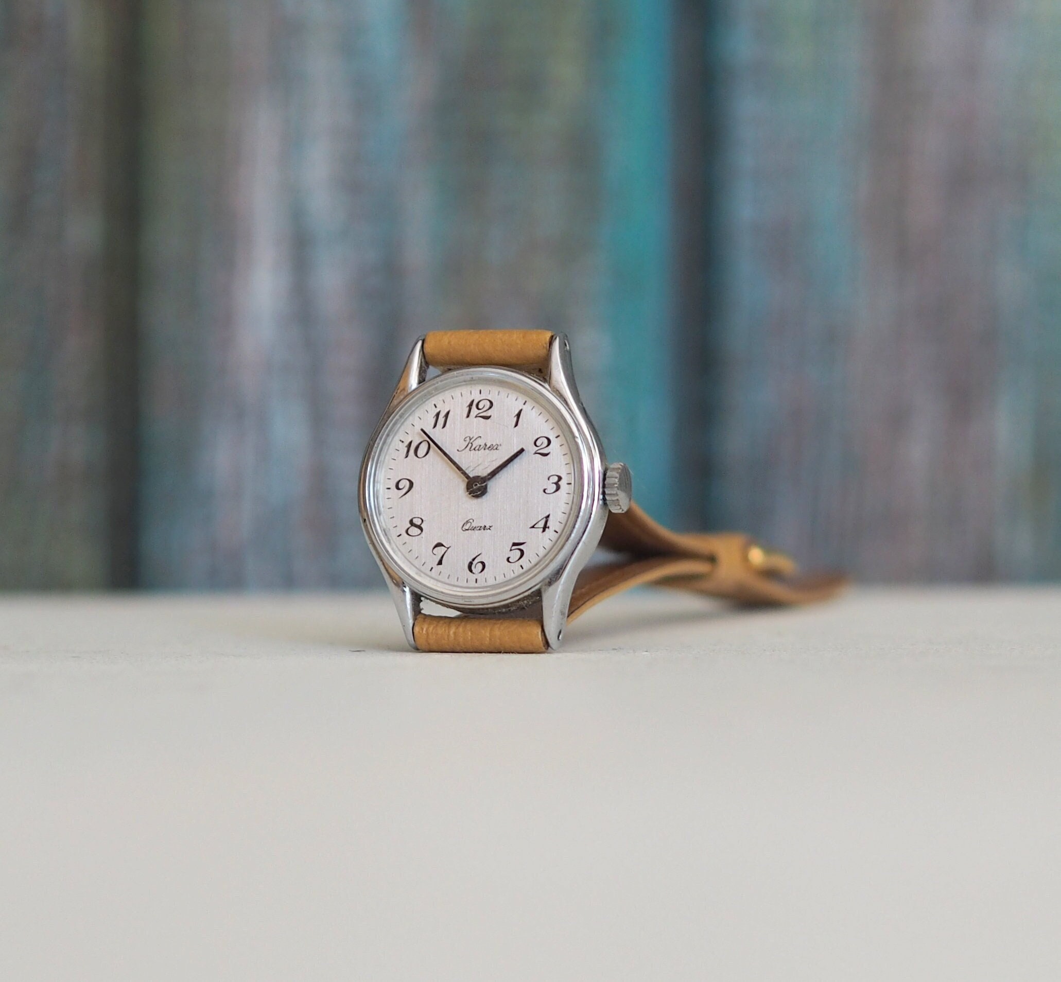 Brown Braided Leather Fontenay Watch Fontenay Watches | eBay main image 4