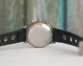 HEMA Vintage Swiss made mechanisch opwind chronograaf, Landeron 248,  kast 36 mm