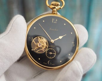 Maurice Arnie Skeleton watch  - ETA/Unitas 6497 - Swiss made Skeleton mechanical wind up  pocket watch - mint condition, unworn