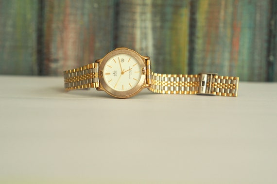 German Quartz Women's Watch Meister Anker 1970's, Vintage Quartz