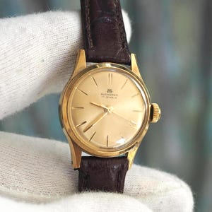 Vintage 1960 Bucherer Swiss Watch 24mm | 17 Jewels Mechanical Wind-Up | Perfect Working Condition