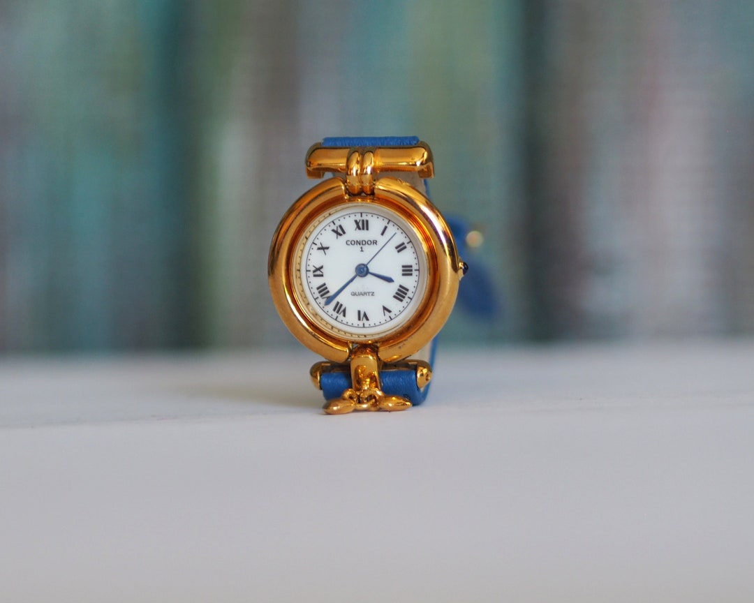 CONDOR Reloj de cuarzo para mujer, reloj vintage de cuarzo para