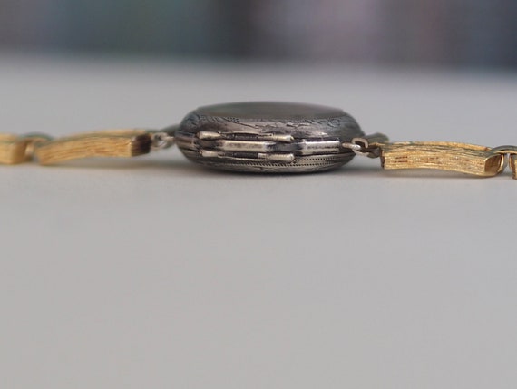 1890s hand engraved solid silver Antique watch, t… - image 7