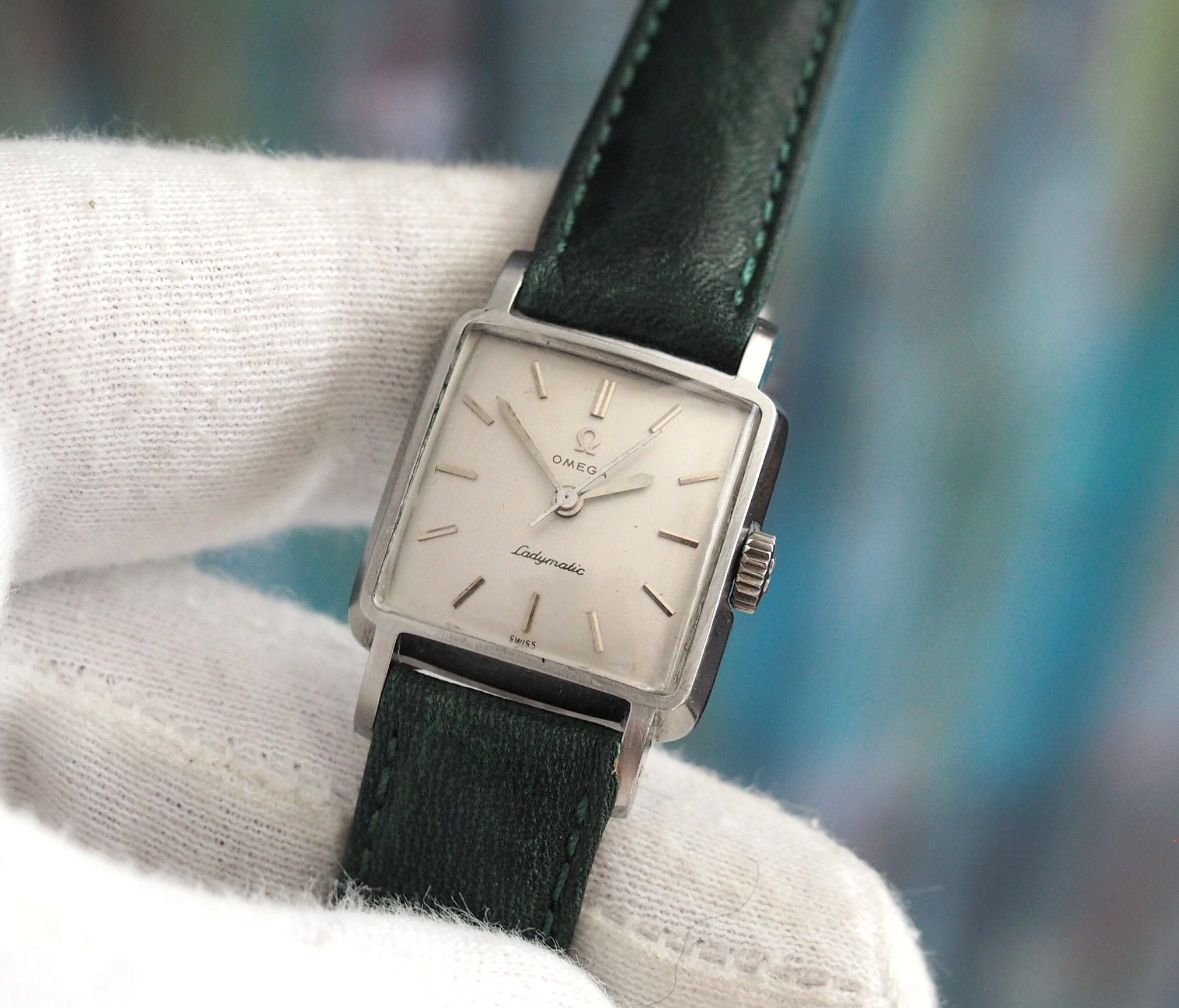 Omega Ladymatic Tiny Swiss made mechanical self winding women's watch  OMEGA 61 SC, stainless steel case