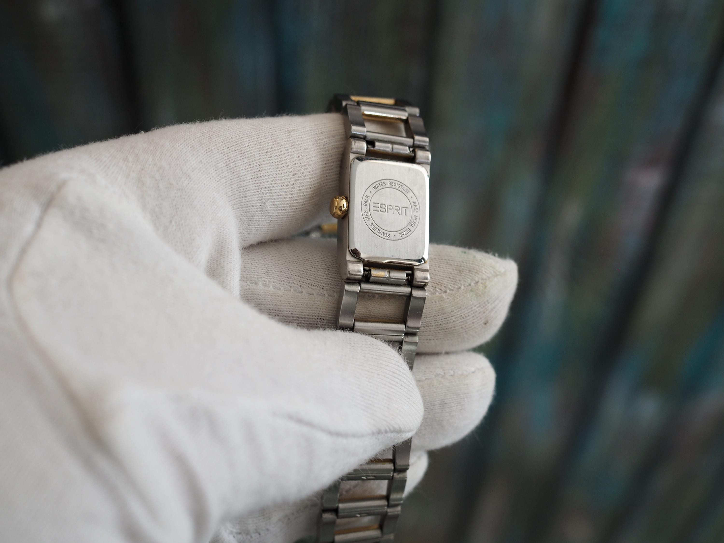 Vintage ESPRIT Stainless Steel Bracelet Watch Vintage Esprit Bracelet Women main image 4