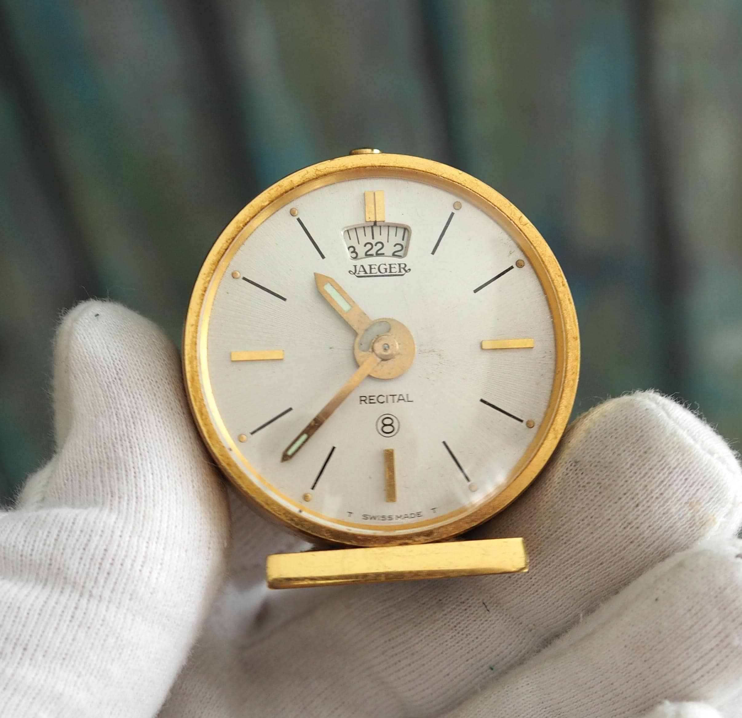 Jaeger-LeCoultre アラームクロック ヴィンテージ 置時計 手巻き Jaeger-LeCoultre アラームクロック ヴィンテージ 置時計 手巻き