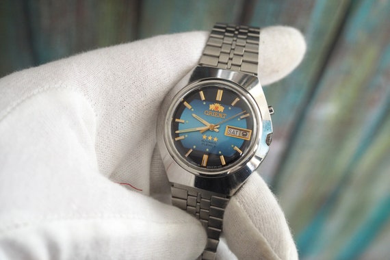 ORIENT+Automatic+World+Time+21+Jewels+469EE6-70+5+BAR for sale online