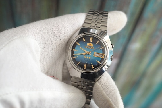Orient self shop winding watch