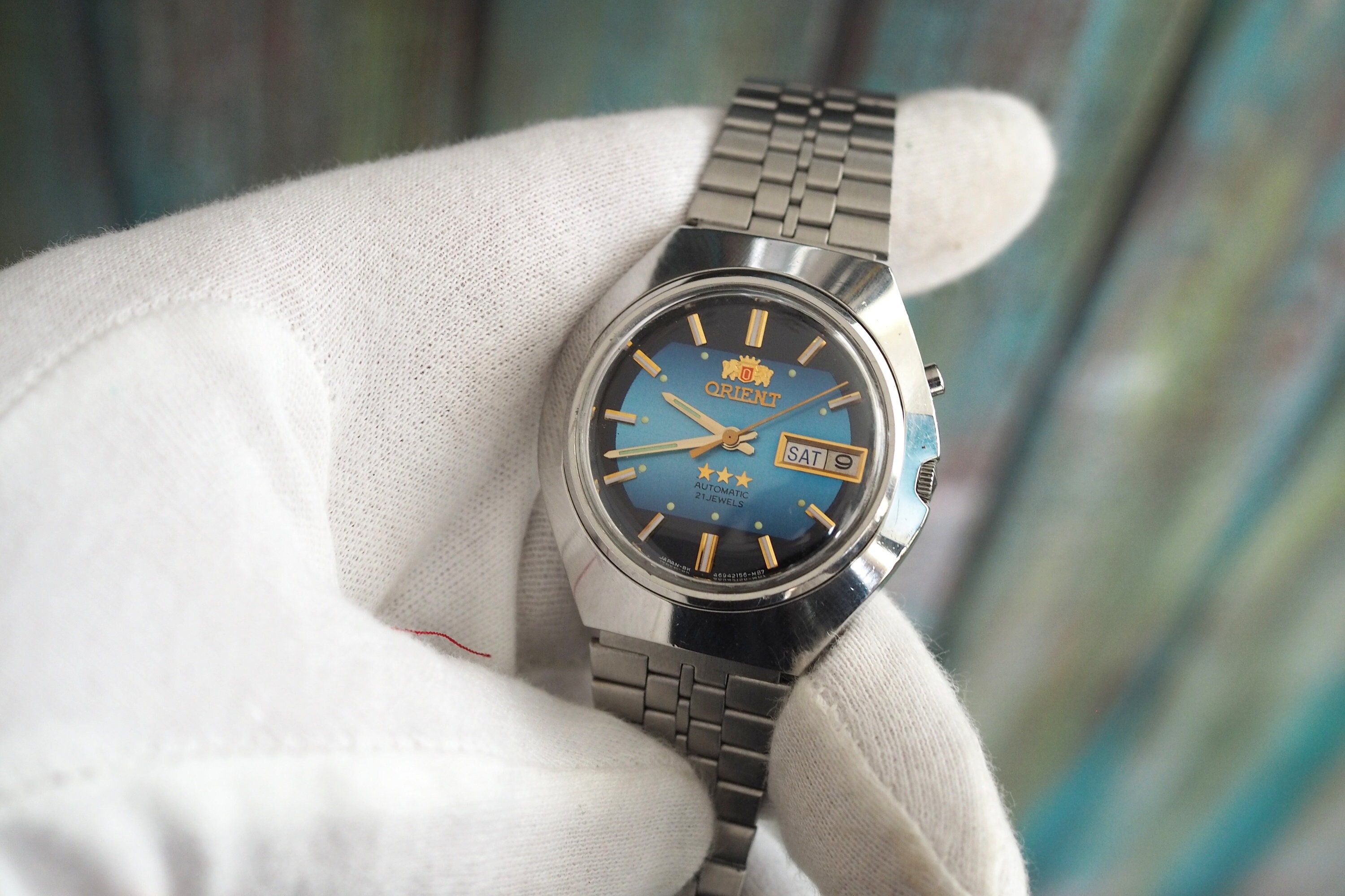 Orient automatic clearance 21 jewels 100m