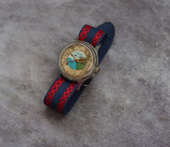 Rare USSR men's watch "Sportivnie" 17 Jewels 1950