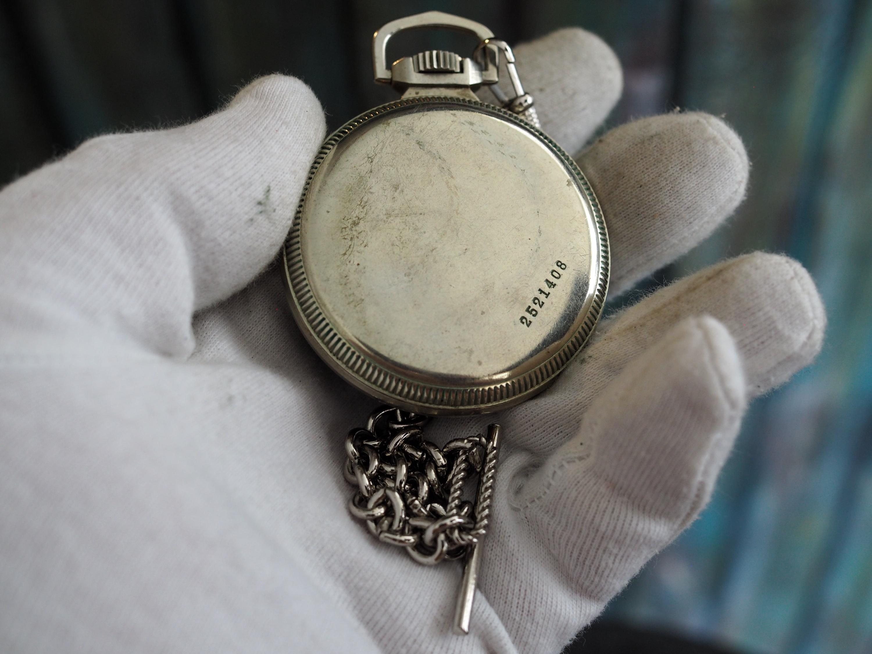 Vintage Moeris Military Pocket Watch: WWII Era Mechanical
