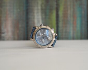 King Quartz Chronograph, Japanese Quartz Movement - Etsy