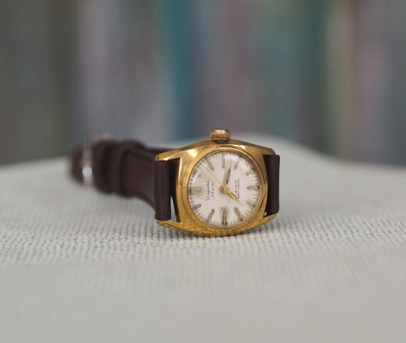 1950 s German Women s Watch Dugena Festa Vintage Mechanical Wind up Watch Vintage German Women s Watch Etsy Canada