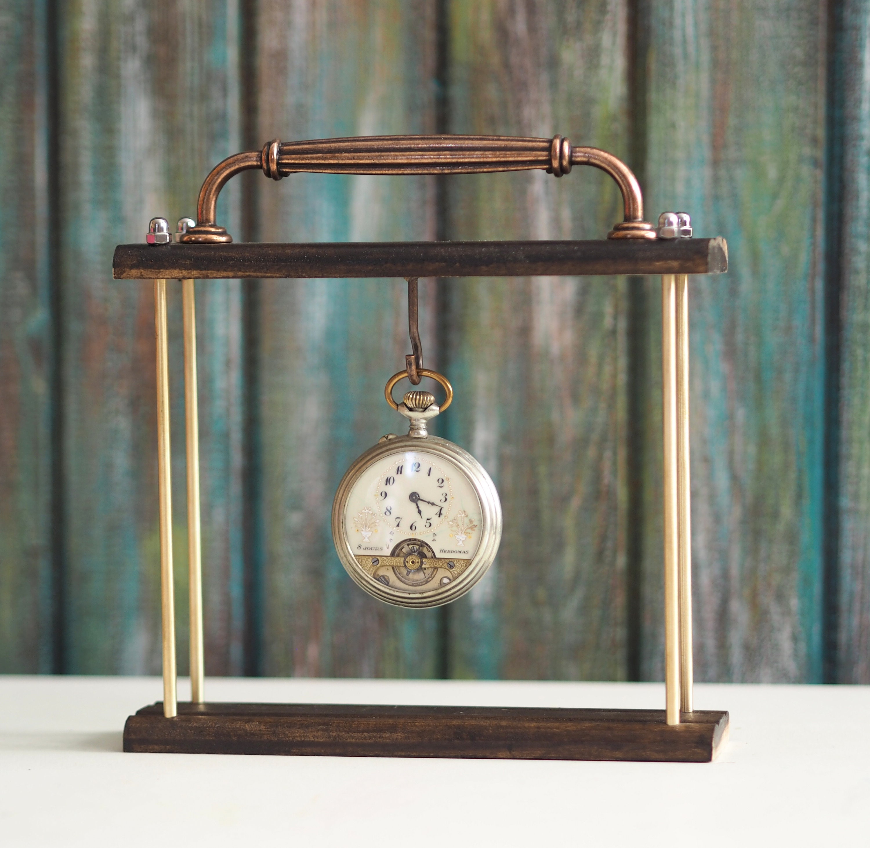Custom pocket watch stand handmade pocket watch display Etsy