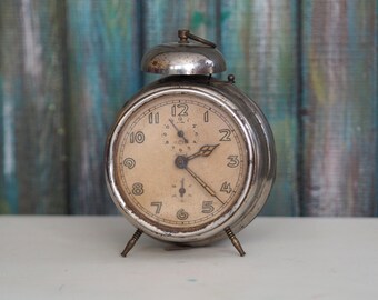ドイツ　KIENZLE 本革仕様の真鍮ガラス目覚し時計　時計/目覚し　正確稼働 il_340x270.3599636015_6016.jpg