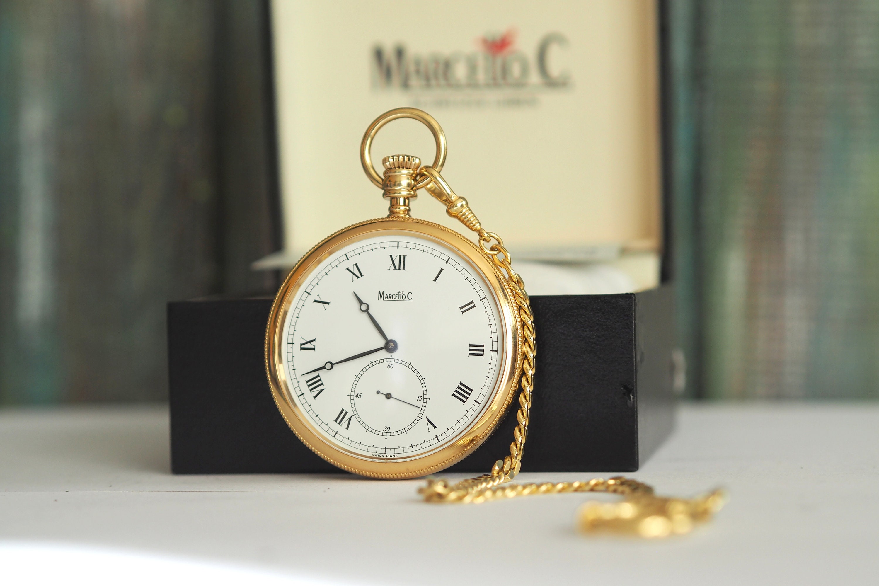Montre Gousset Ancienne Dugena - Dorée - Vintage - Parfaite Pour Collectionneurs
