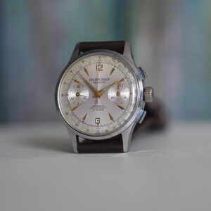 Cadran montre chronographe Venus 170 Mon Rêve neuf de stock ( NOS