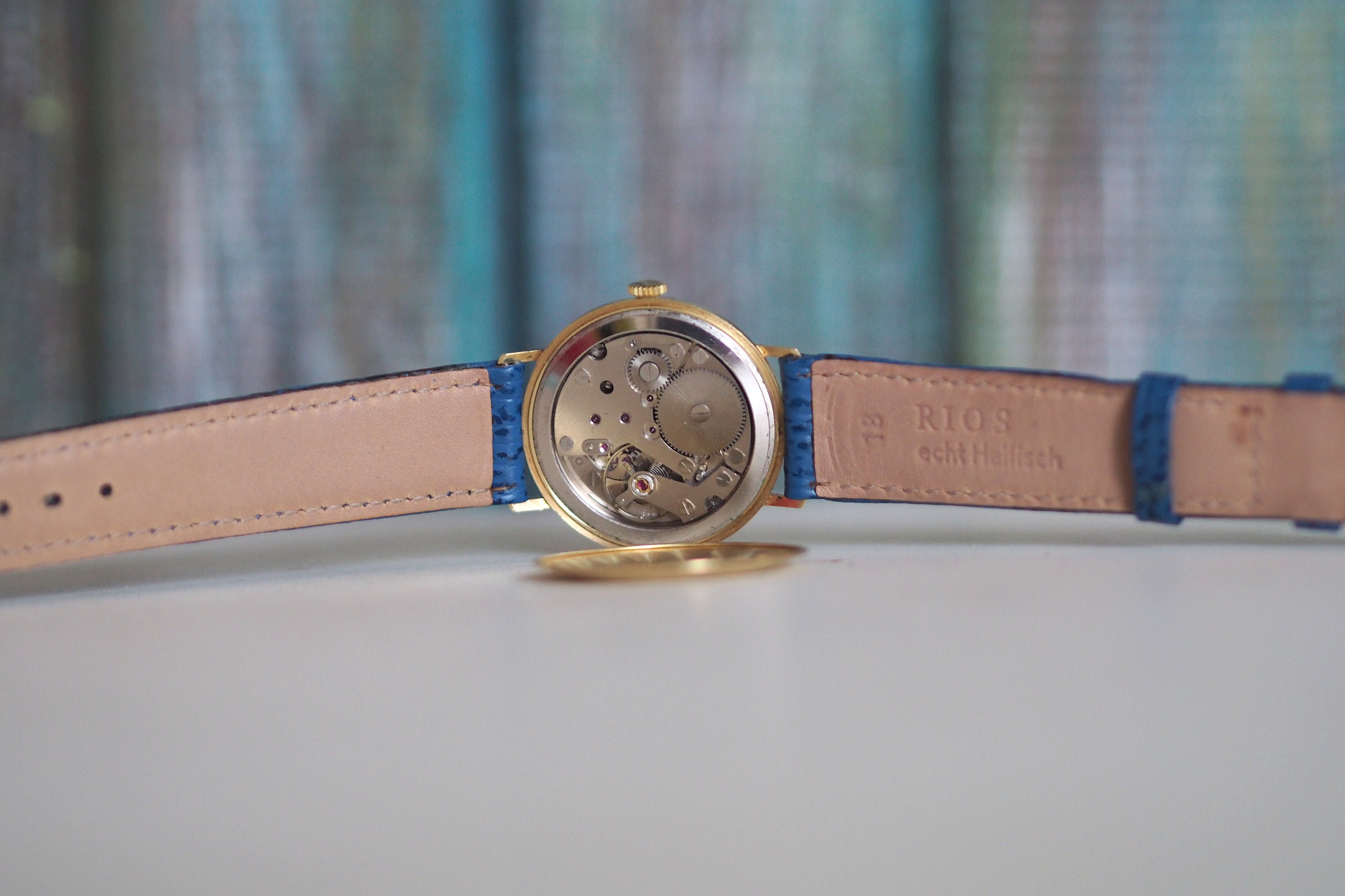 ANKER - German Mechanical Wind up Men's Watch ANKER - 1960's, 14kt .585 ...
