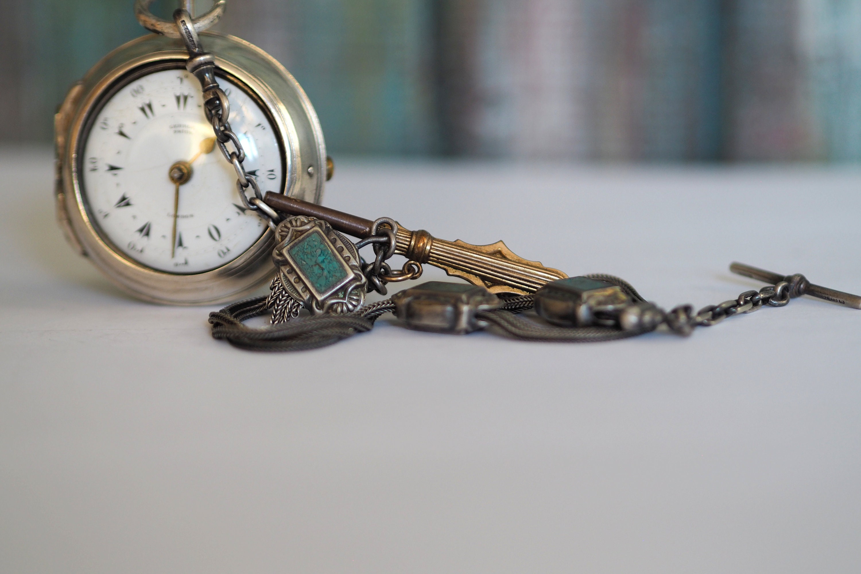 mm.peaceページ George Prior London, Verge Fusee Pocket Watch, Ca.1777-1780