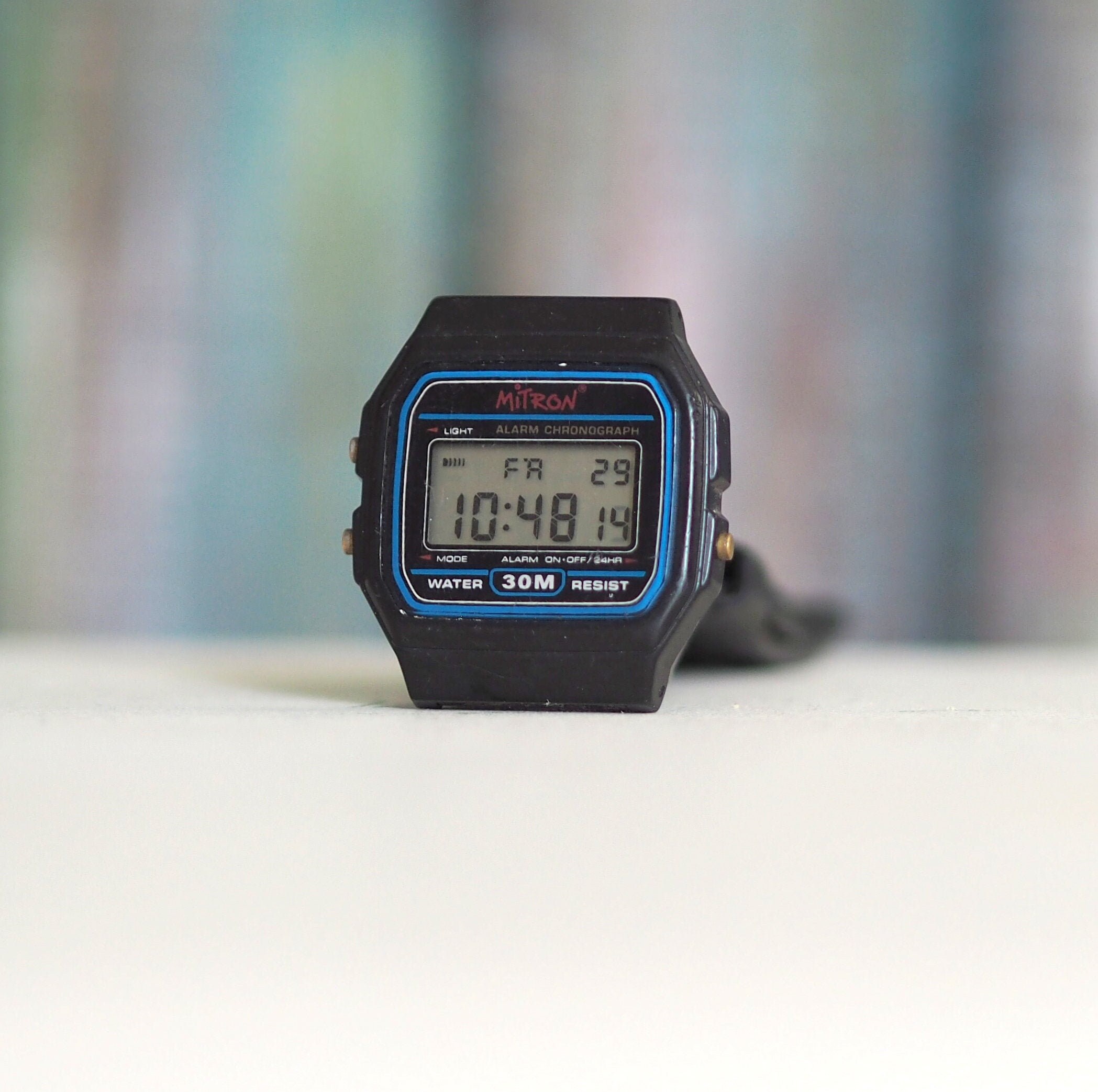 1980's German LCD Quartz Watch MITRON - Etsy 1980's German LCD Quartz Watch MITRON - Etsy