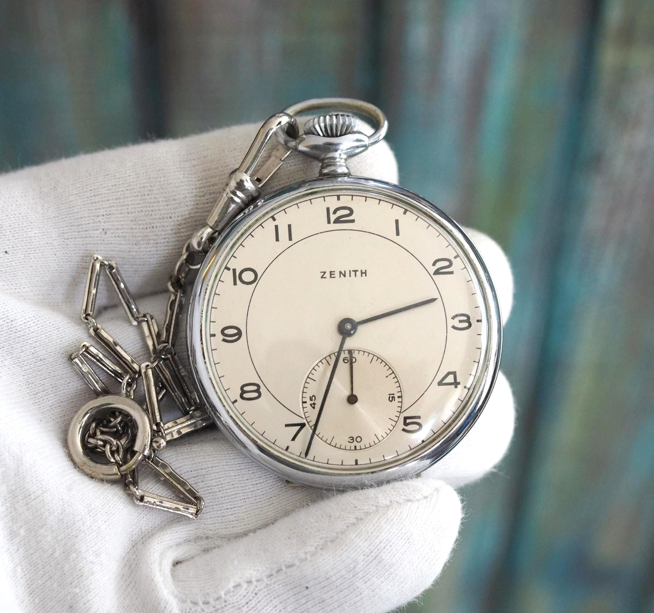 Art Deco Zenith Pocket Watch – Cal. 18.28.1.P.E, 47mm Wind-up
