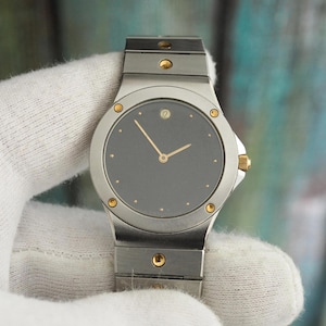 Zenith Museum Pacific Ref. 49.0020.615 – Stainless Steel & 14K Gold | Ultra-Thin 30mm case Vintage Swiss Watch