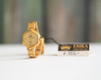 EMKA Geneve vergoldete massiv silberne Swiss made