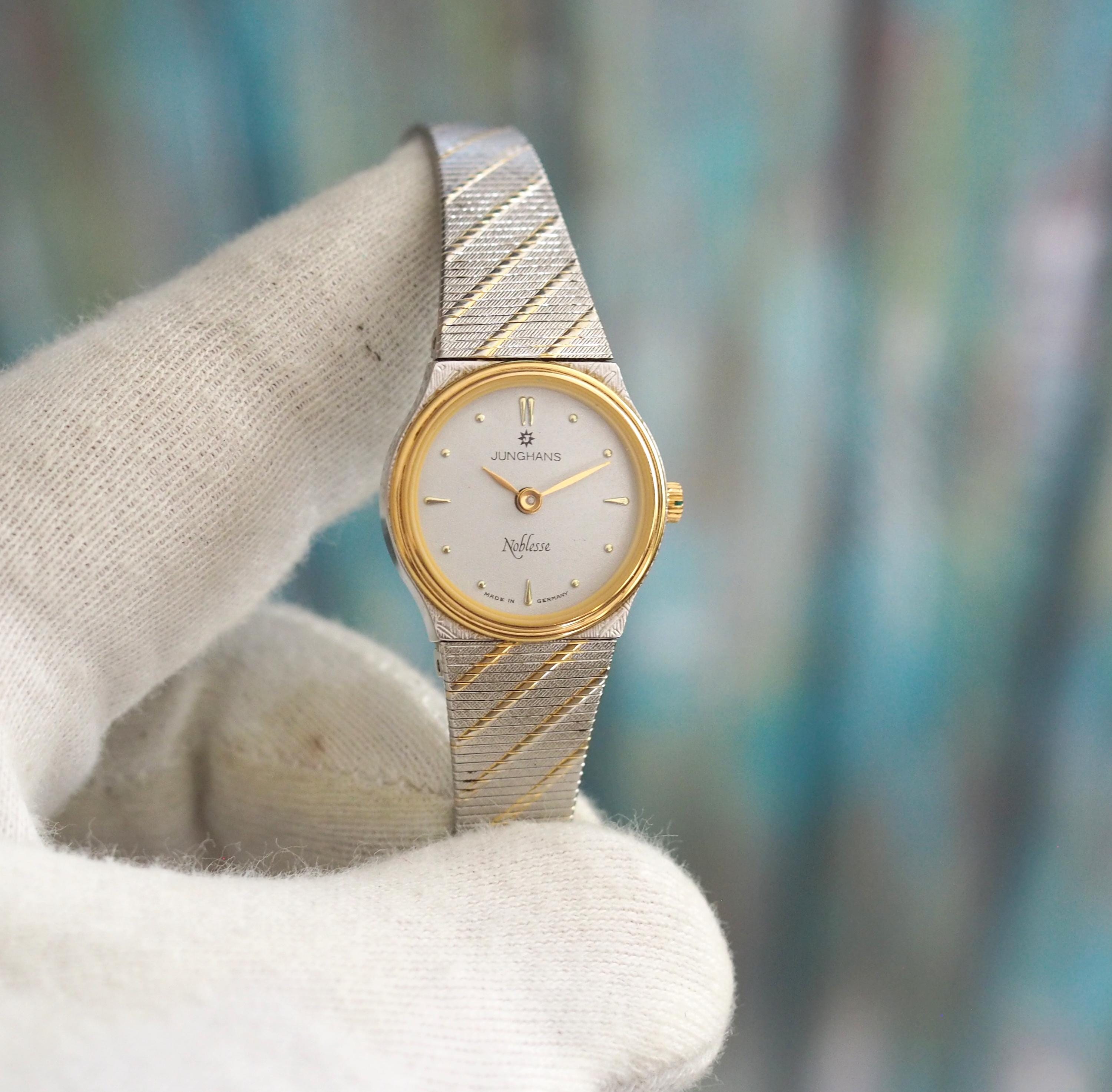 Montre Bracelet Junghans Quartz Homme/femme - Année 1990, état Très Bon, Pile Neuve