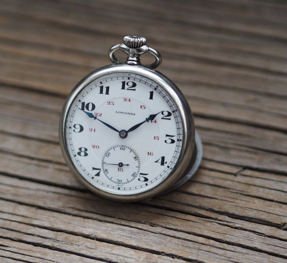 Longines- 1930's Swiss pocket watch "Longines" ,