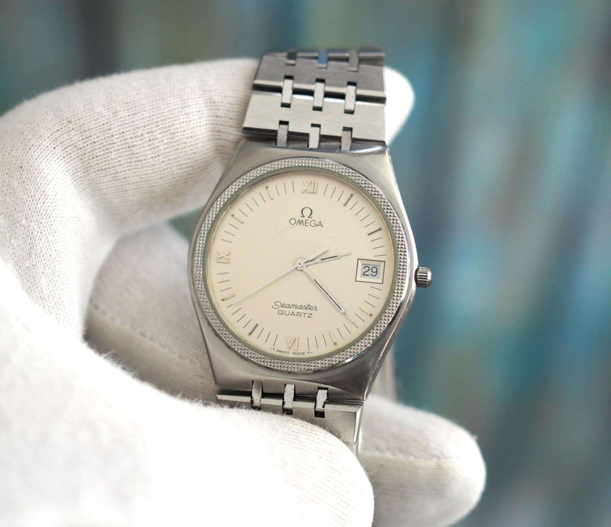 Vintage Omega Seamaster Quartz Watch Ref. 196.0275 / 396.0964