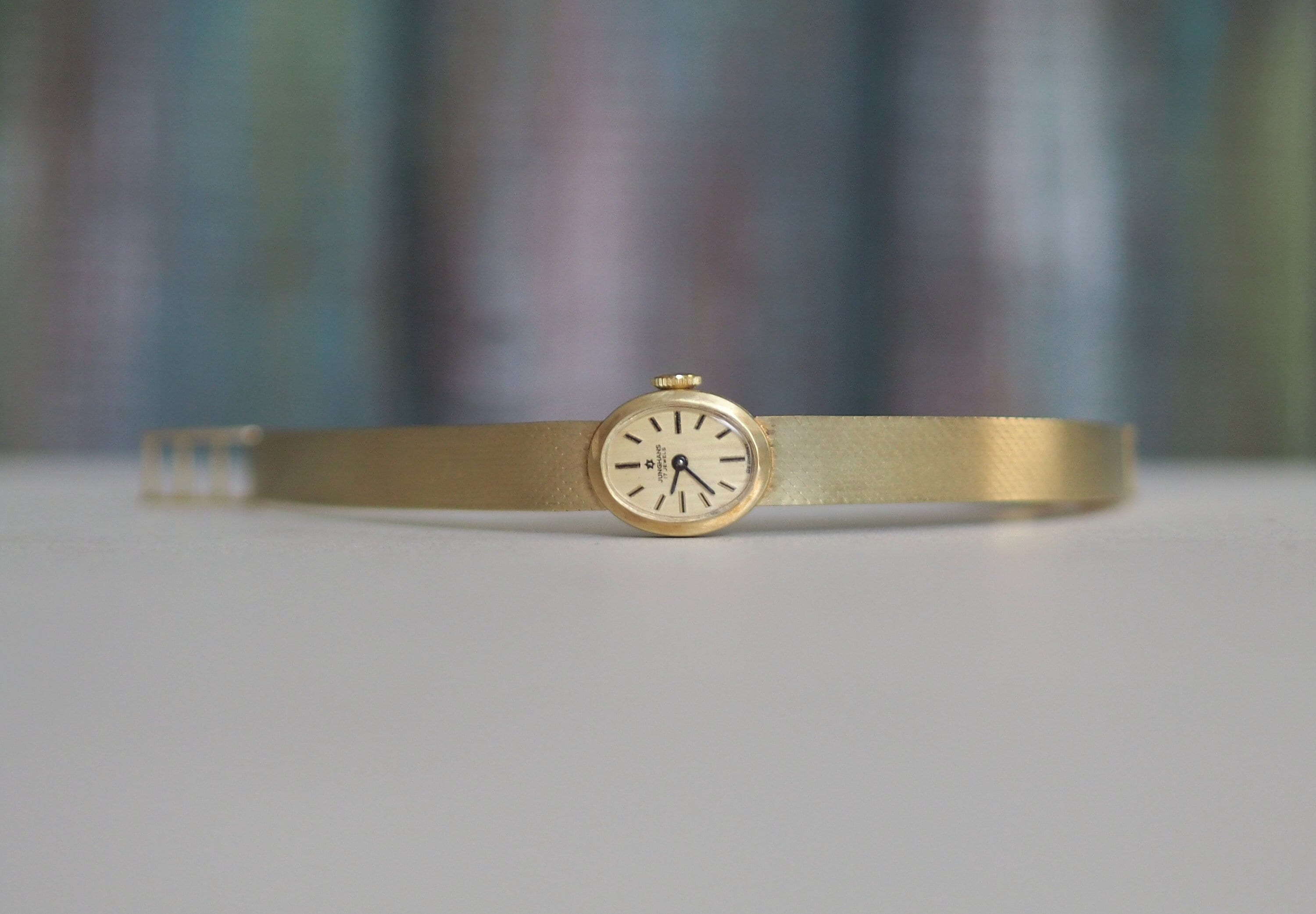 Junghans Damenuhr Junghans Helena Quarz Junghans Uhren Damen Gold