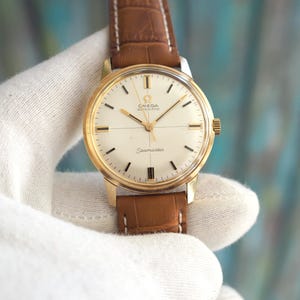 Vintage Omega Seamaster Automatic | 14K Solid Gold Case | Cal. 552 | Ref. 165.001 | Swiss Made Mechanical Watch